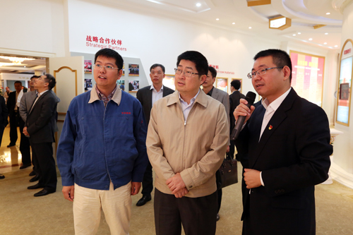 副省長朱從玖來mg4377娛樂電子遊戲網站調研民營企業金融需求工作