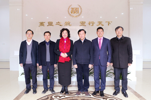 孫景淼副省長赴mg4377娛樂電子遊戲網站調研通航産業