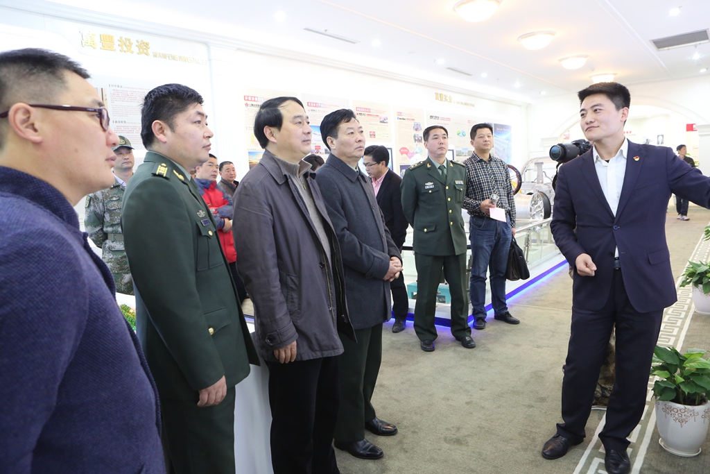 金華軍分區程友敏司令員一行調研mg4377娛樂電子遊戲網站軍民融合發展工作