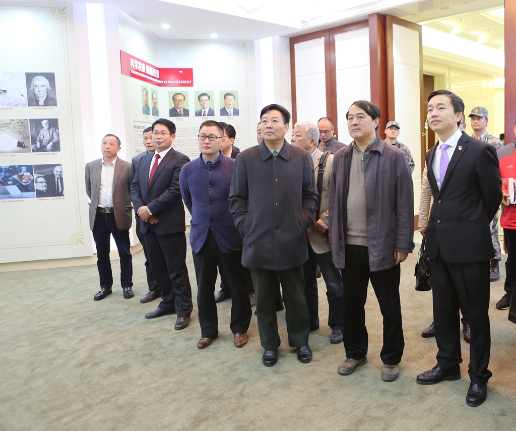 金華軍分區程友敏司令員一行調研mg4377娛樂電子遊戲網站軍民融合發展工作