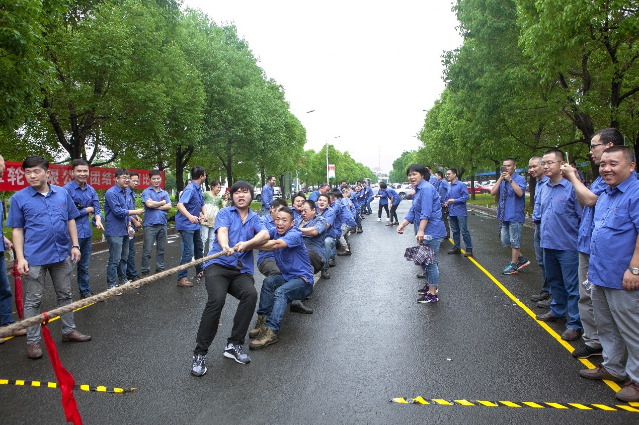 【公司動态】mg4377娛樂電子遊戲網站摩輪公司舉行“團結杯”拔河比賽