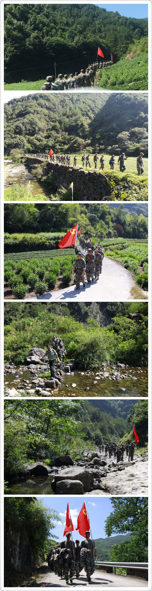 mg4377娛樂電子遊戲網站集團人武部組織野外拉練鑄精兵